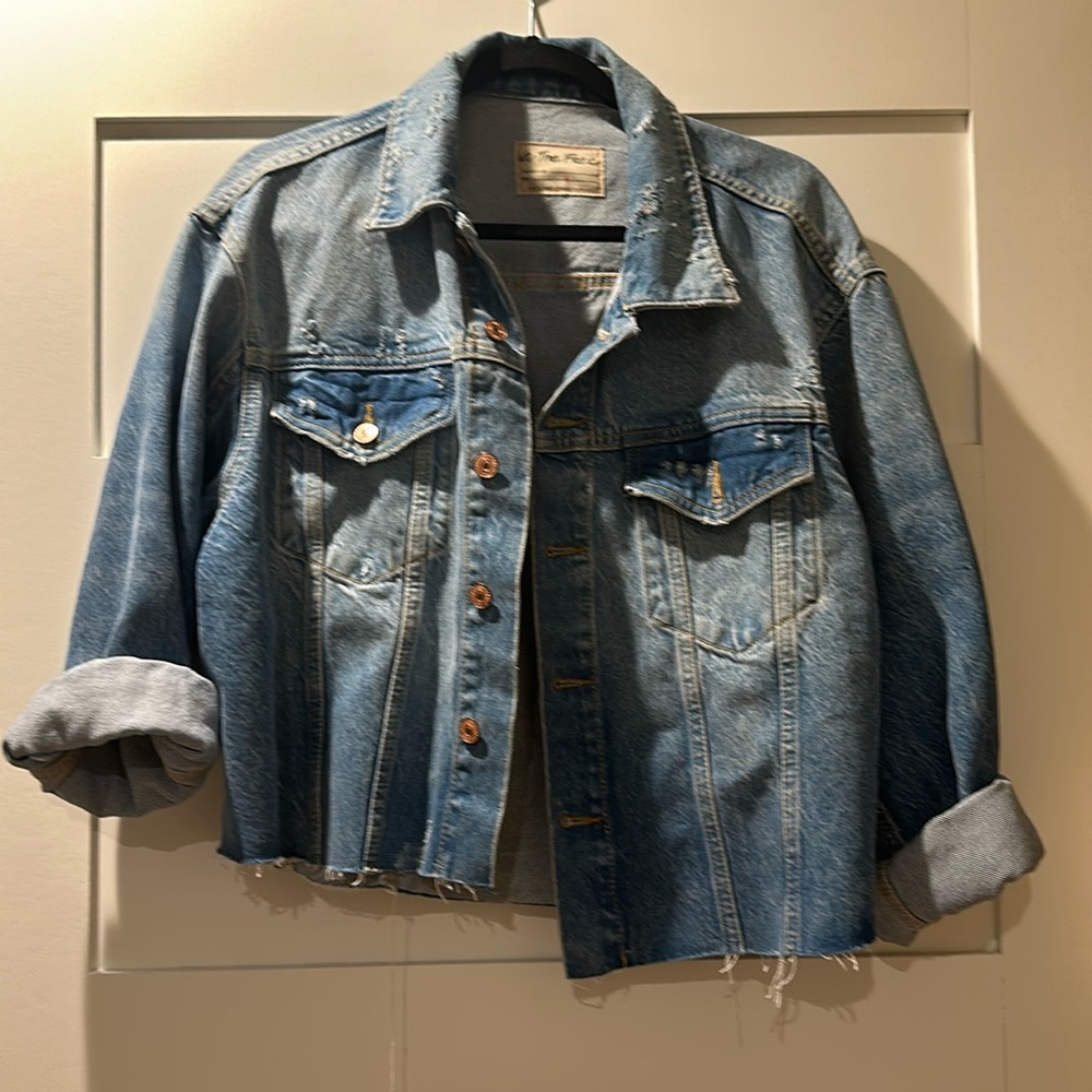 Free People denim jacket